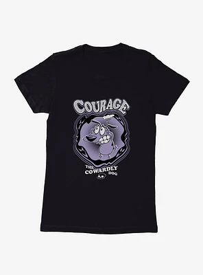 Courage The Cowardly Dog Anxious Womens T-Shirt