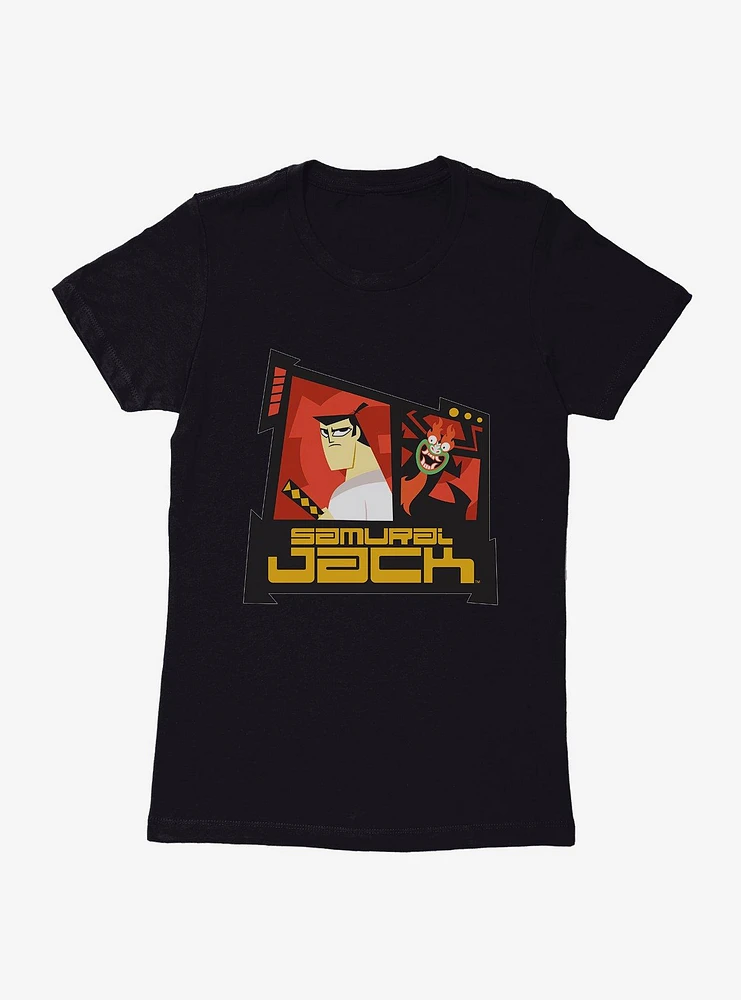 Samurai Jack Aku Ready To Fight Womens T-Shirt