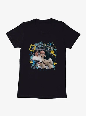 Friends Chandler Ross Hug And Roll Womens T-Shirt