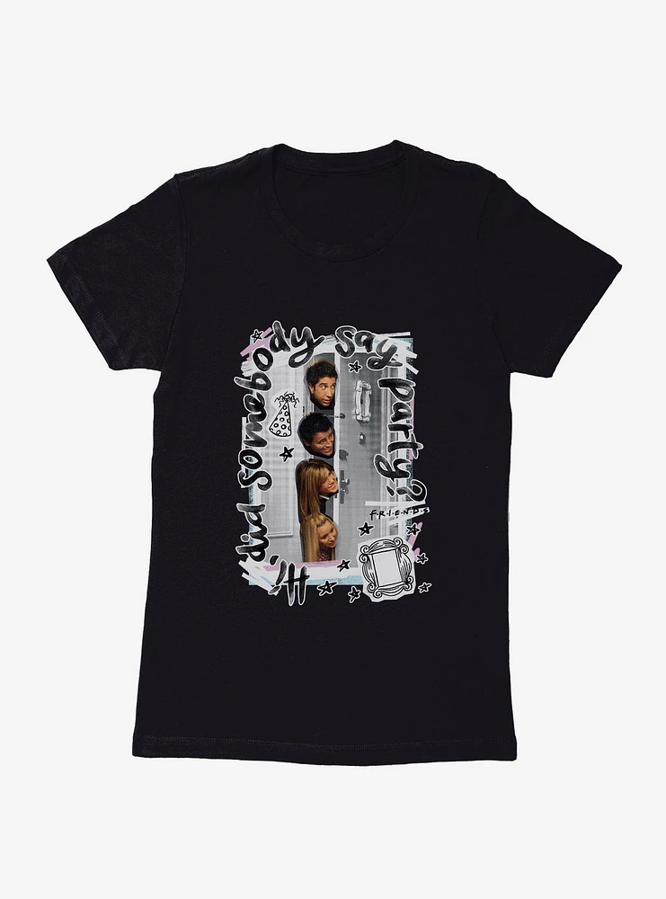 Friends Party Door Womens T-Shirt