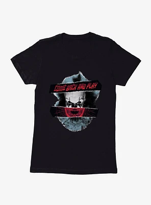 IT Chapter Two Come Back And Play Womens T-Shirt