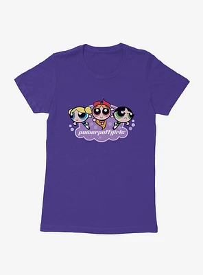 The Powerpuff Girls Team Logo Womens T-Shirt