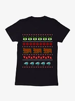 Invader Zim Ugly Christmas Sweater Pattern Womens T-Shirt