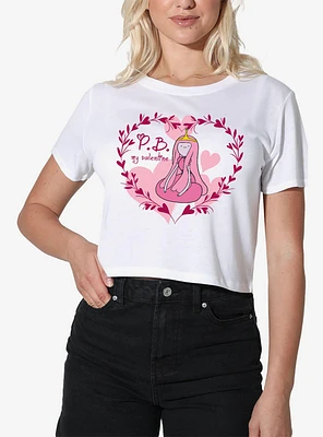 Adventure Time My Valentine Women's Crop Top T-Shirt