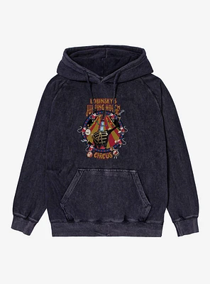 Coraline Bobinsky's Jumping Mouse Circus Mineral Wash Hoodie