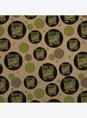 Beetlejuice Date Me Premium Kraft Wrapping Paper