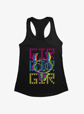 Invader Zim Gir Neon Stack Womens Tank Top