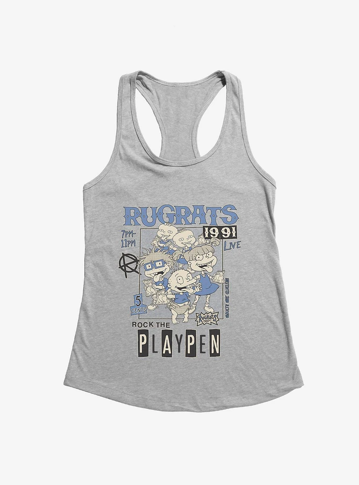 Rugrats Rock Poster Live Womens Tank Top