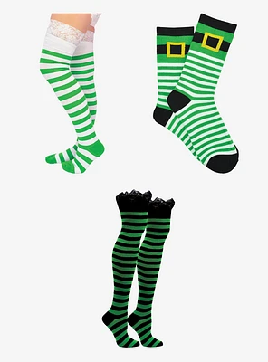 St. Patrick's Day 3-Pair Socks