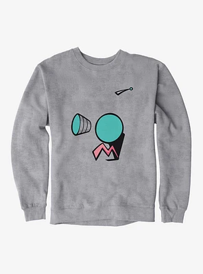 Invader Zim Big Face Screaming Sweatshirt
