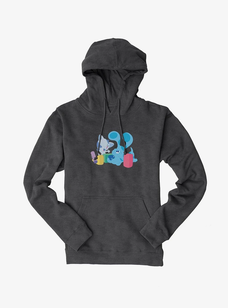 Blue's Clues Periwinkle And Blue Playtime Hoodie