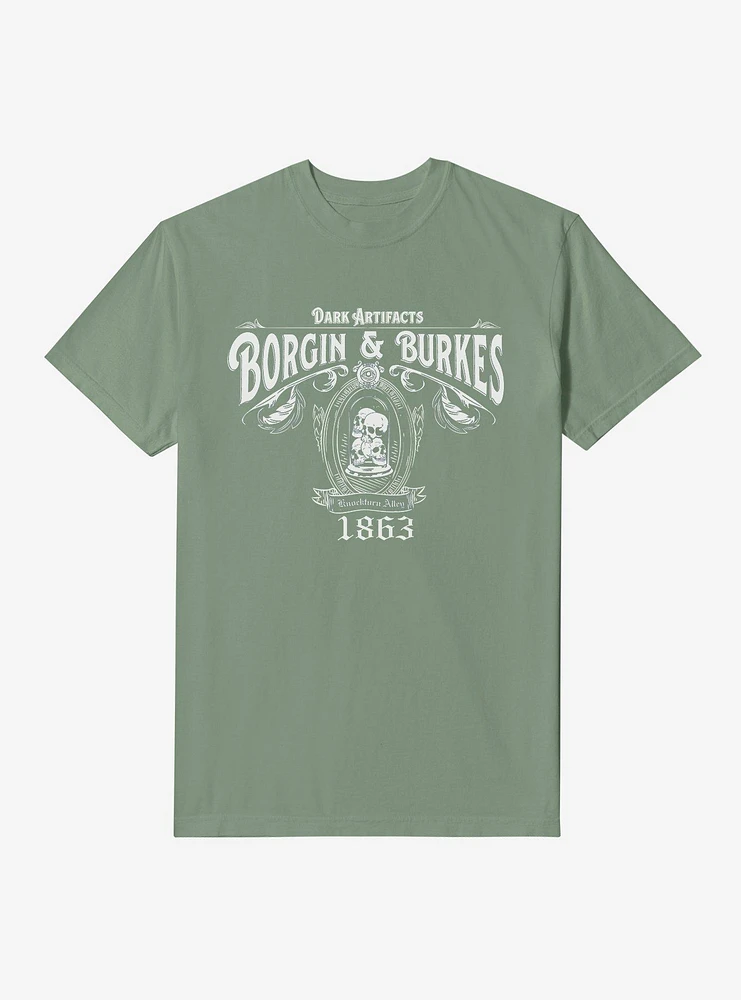 Harry Potter Borgin & Burkes Garment Dye T-Shirt