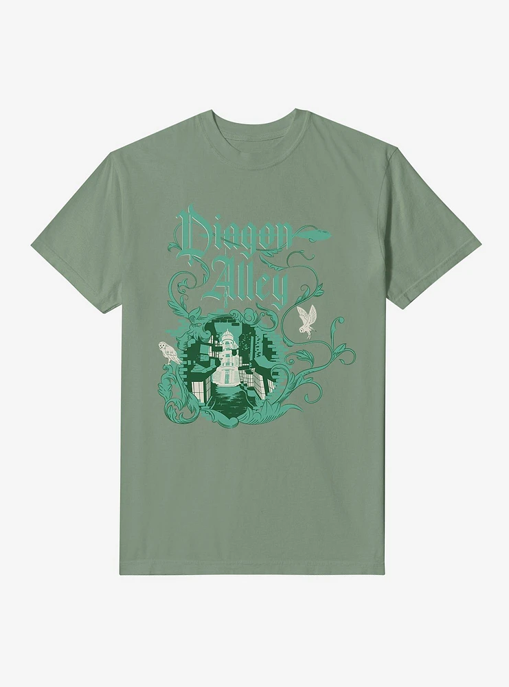 Harry Potter Diagon Alley Garment Dye T-Shirt