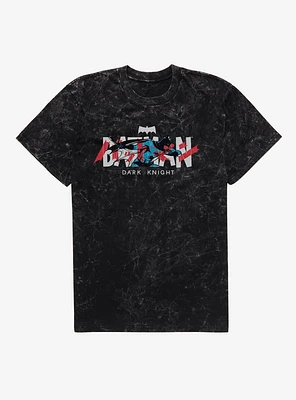 DC Batman Dark Knight Classic Mineral Wash T-Shirt