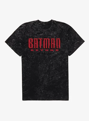 DC Batman Beyond Logo Mineral Wash T-Shirt