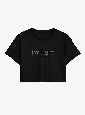 Twilight Logo Womens Crop T-Shirt