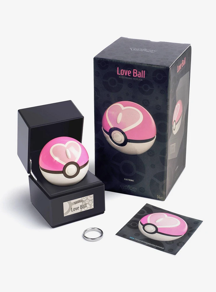 The Wand Company Pokémon Electronic Mini Love Ball Replica Figure