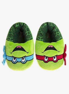 Teenage Mutant Ninja Turtles Boys Dual Sizes Slippers