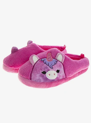 Squishmallows Lola The Unicorn Girls Slippers