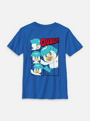 Pokemon Quaxly Box Frames Youth T-Shirt