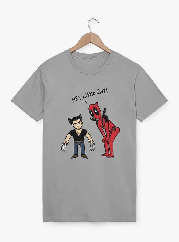 Marvel Deadpool & Wolverine Hey Little Guy T-Shirt