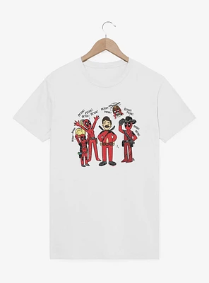 Marvel Deadpool & Wolverine We Love Peter T-Shirt