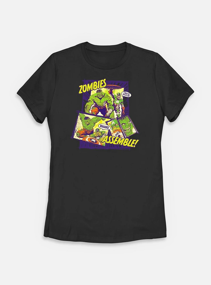 Marvel Zombies Assemble Womens T-Shirt