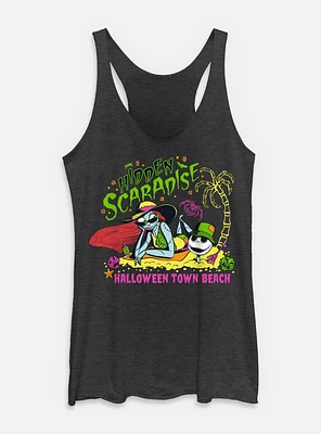 The Nightmare Before Christmas Halloween Town Beach Womens Tank Top