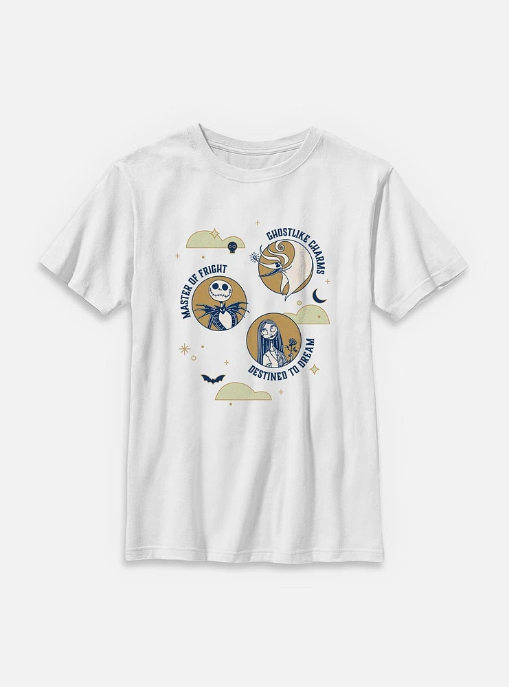 The Nightmare Before Christmas Fright Dream Ghostlike Youth T-Shirt