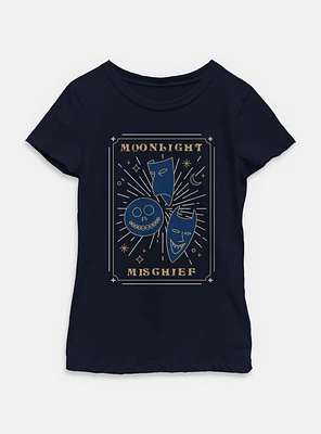 The Nightmare Before Christmas Moonlight Mischief Youth Girls T-Shirt