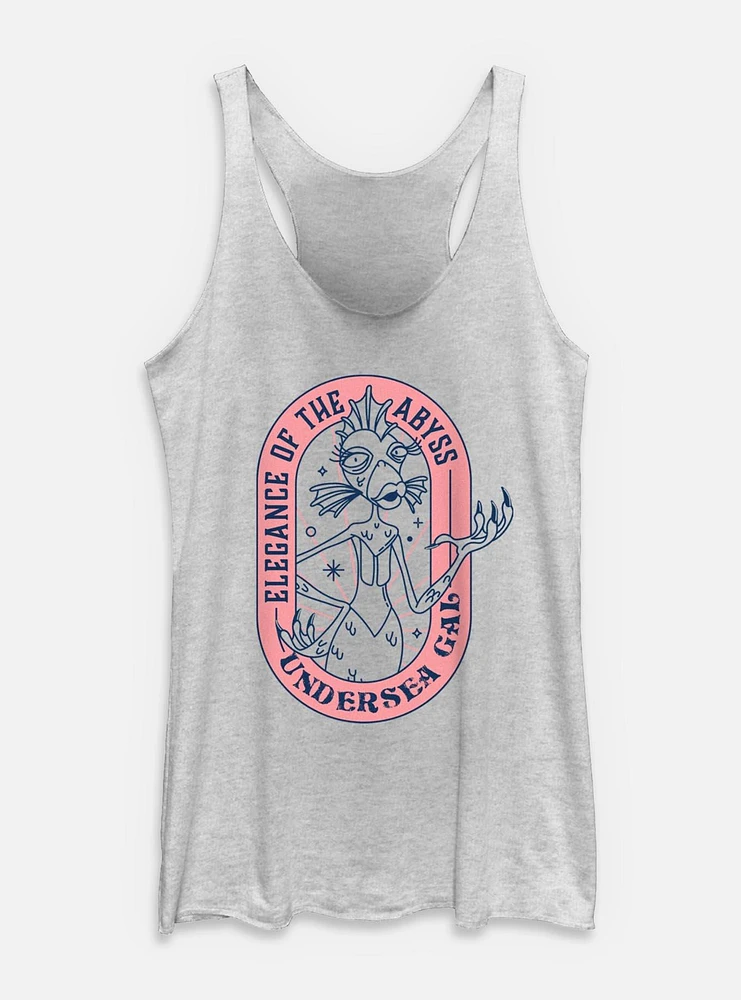The Nightmare Before Christmas Elegance Of Abyss Undersea Gal Womens Tank Top