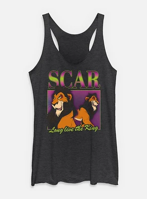 Disney Villains Scar Long Live The King Womens Tank Top