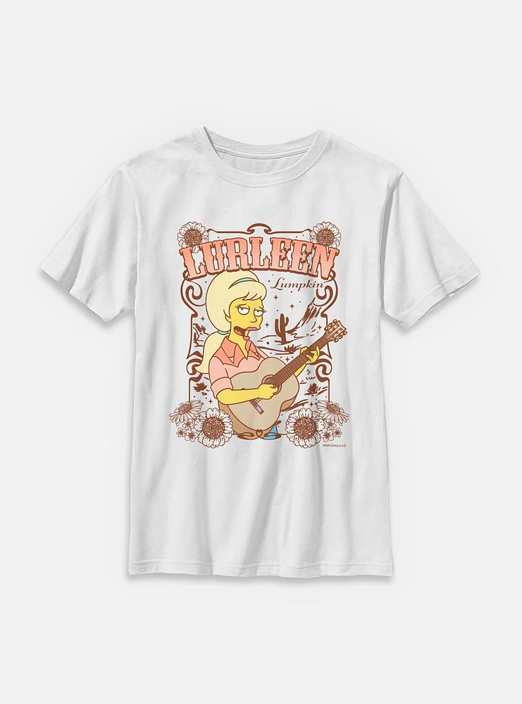 The Simpsons Lurleen Country Look Youth T-Shirt