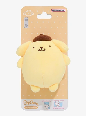 Bandai Namco Sanrio Pompompurin Plush Phone Stand Charm