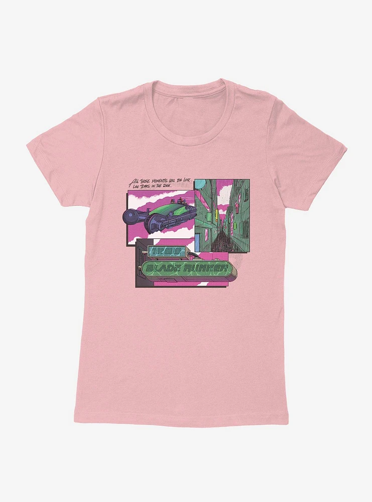 Blade Runner WB 100 All These Moments Womens T-Shirt
