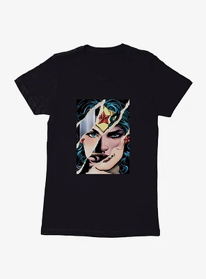 DC Comics Wonder Woman Warrior Face Womens T-Shirt