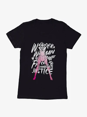 DC Comics Wonder Woman Grace And Strength Womens T-Shirt