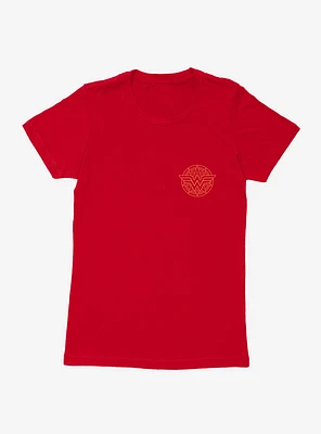 DC Comics Wonder Woman Mandala Womens T-Shirt