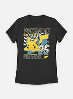 Pokemon Pikachu Lighting Strike Womens T-Shirt