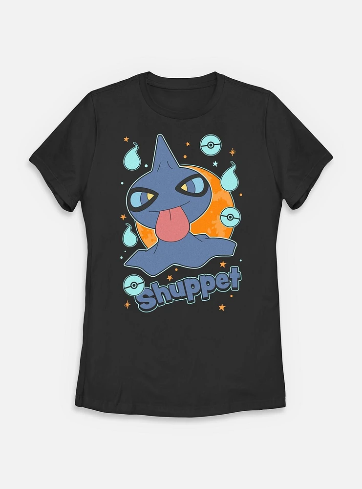 Pokemon Playful Shuppet Womens T-Shirt