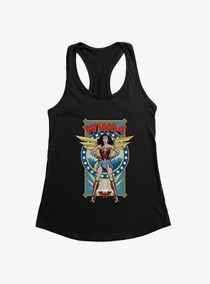 DC Comics Wonder Woman 1984 Stand Strong Vintage Poster Womens Tank