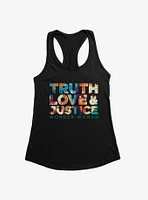 DC Comics Wonder Woman 1984 Truth Love Justice Womens Tank