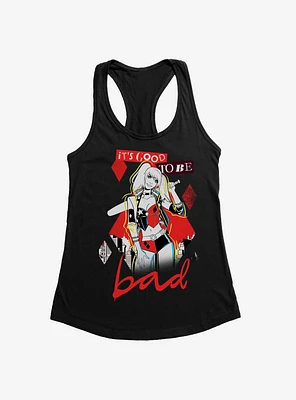 DC Comics Batman Harley Quinn It's Good To Be Bad Womens Tank