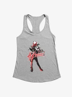 DC Comics Batman Harley Quinn Hi Puddin' Paint Splatter Womens Tank