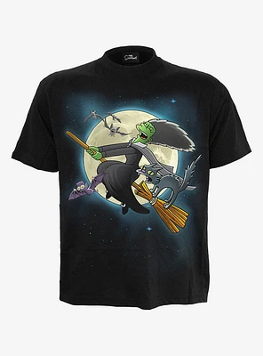 The Simpsons Marge Witch Front Print T-Shirt