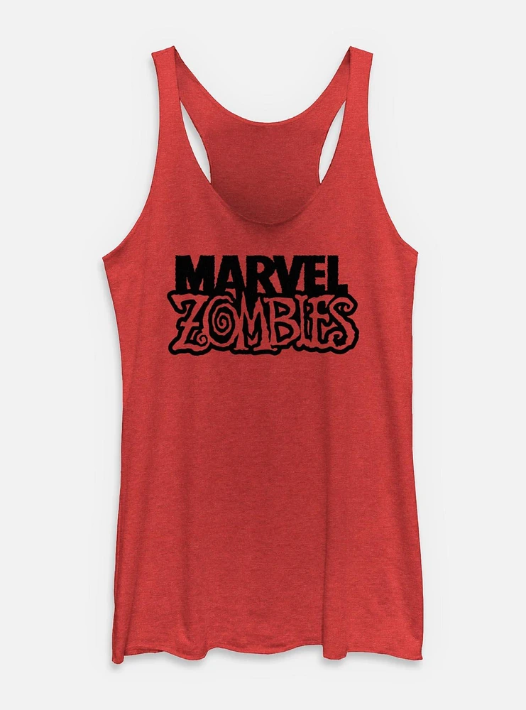 Marvel Zombies Logo Womens Tank Top