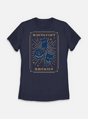 The Nightmare Before Christmas Moonlight Mischief Womens T-Shirt