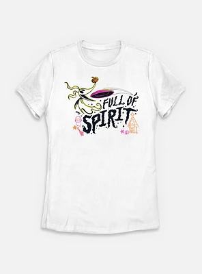 The Nightmare Before Christmas Full Of Spirit Womens T-Shirt