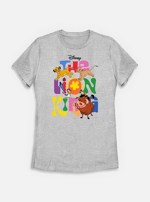 Disney The Lion King With Friends Womens T-Shirt