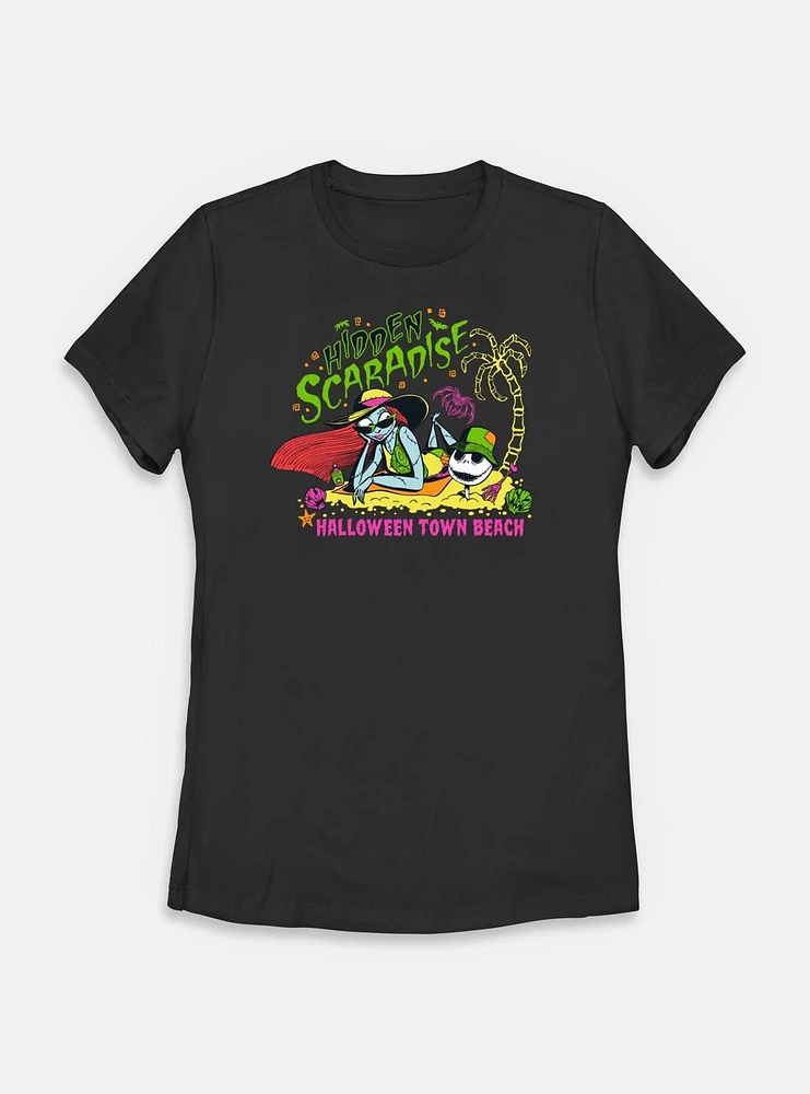 The Nightmare Before Christmas Halloween Town Beach T-Shirt